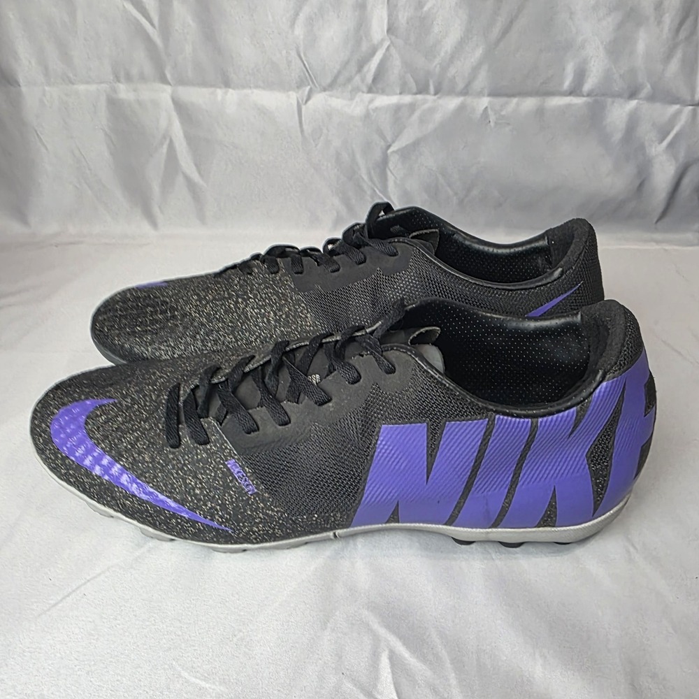 Nike FC247 Bomba Finale II ACC Mens Size 12.5 Black Puple Anthracite 580447-050 - Picture 5 of 16